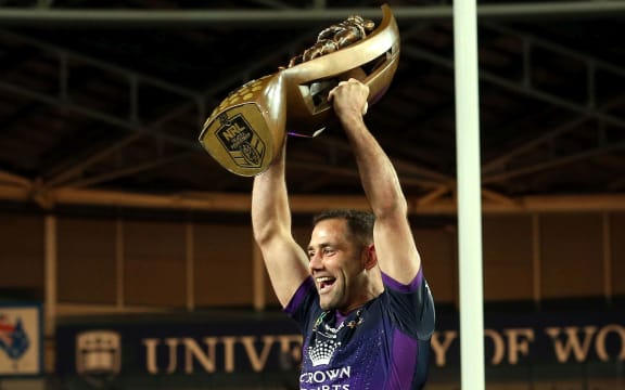 Cameron Smith 2017 NRL champion.