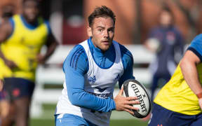 France No 10 Joris Segonds during his squad's training session at King's College in Auckland, 30 June, 2025. 
Photo credit: Brett Phibbs / www.photosport.nz