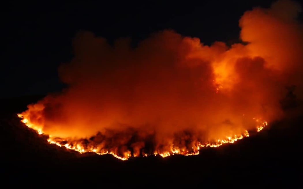 The fire started just before 2am and took about three hours to bring under control.