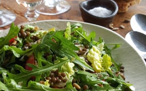 Lentil Salad with Vinegar Dressing