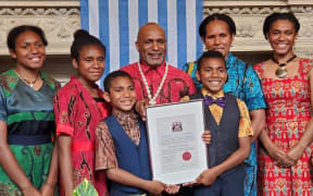 Benny Wenda receives a Honorary Freedom of the City at the Oxford Town Hall