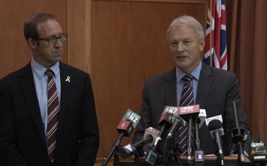 Andrew Little and Phil Goff.