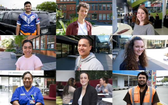 students from vox pops