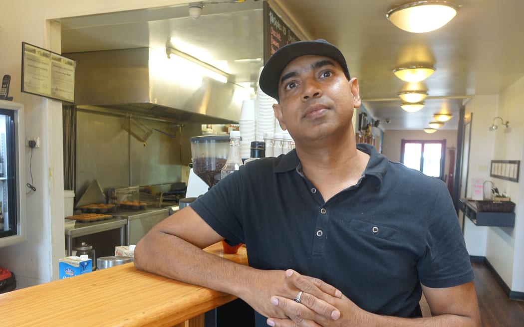 Eden cafe owner Satish Kumar