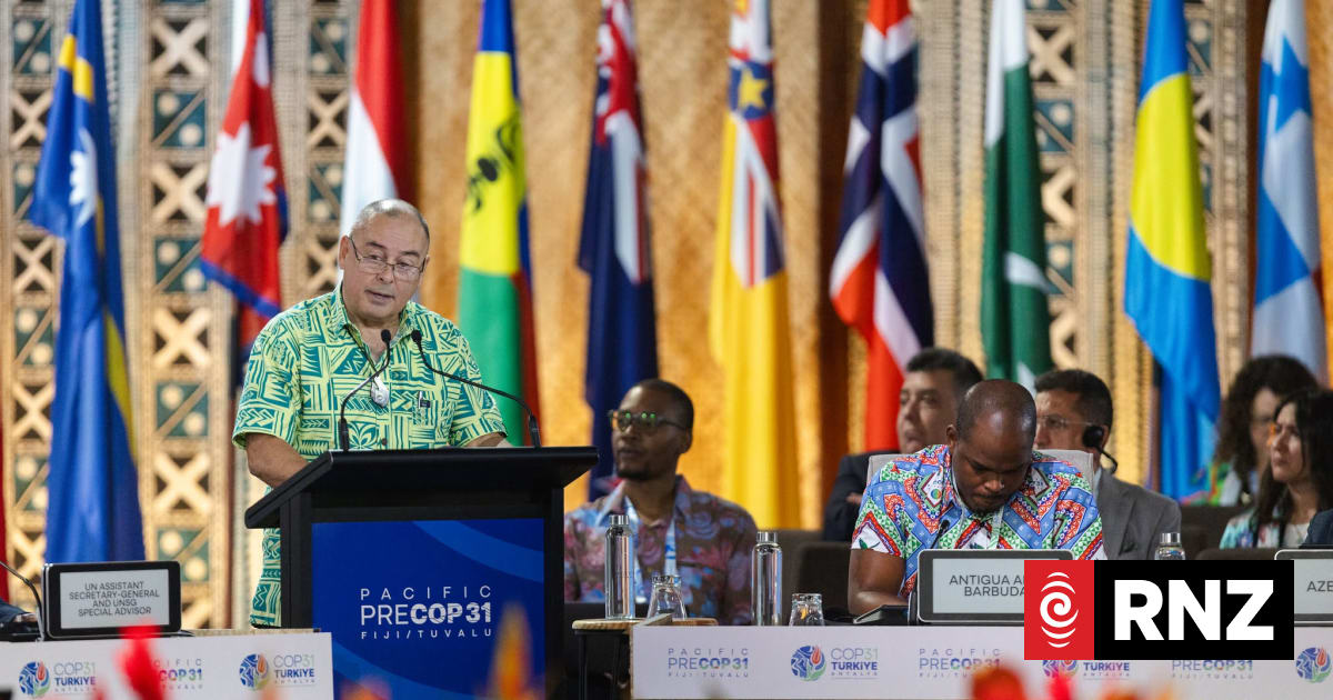 Pre-COP31: Pacific leaders air frustration over climate finance delays