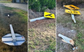 More than 150 road signs have been damaged or vandalised on roads in Selwyn district, particularly in the Malvern area.