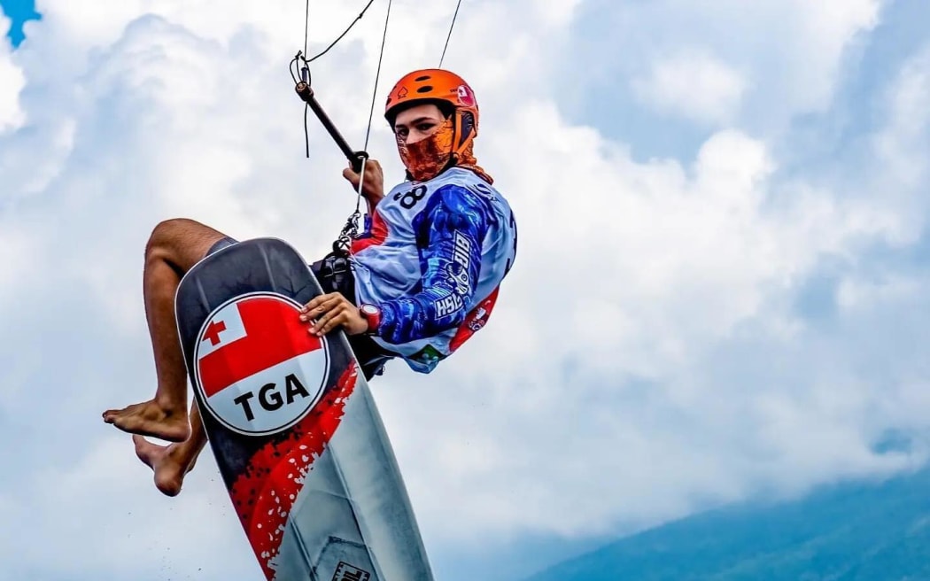 JJ had represented Tonga over several years in Kite Foiling.