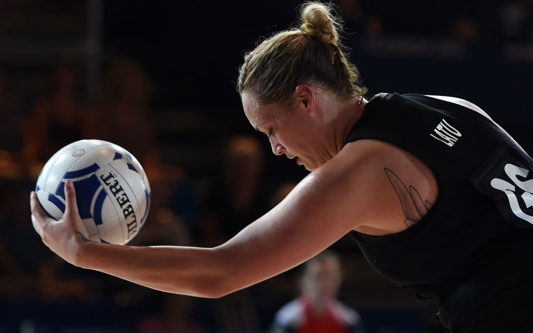 Catherine Latu during a Commonwealth Games match against Malawi.