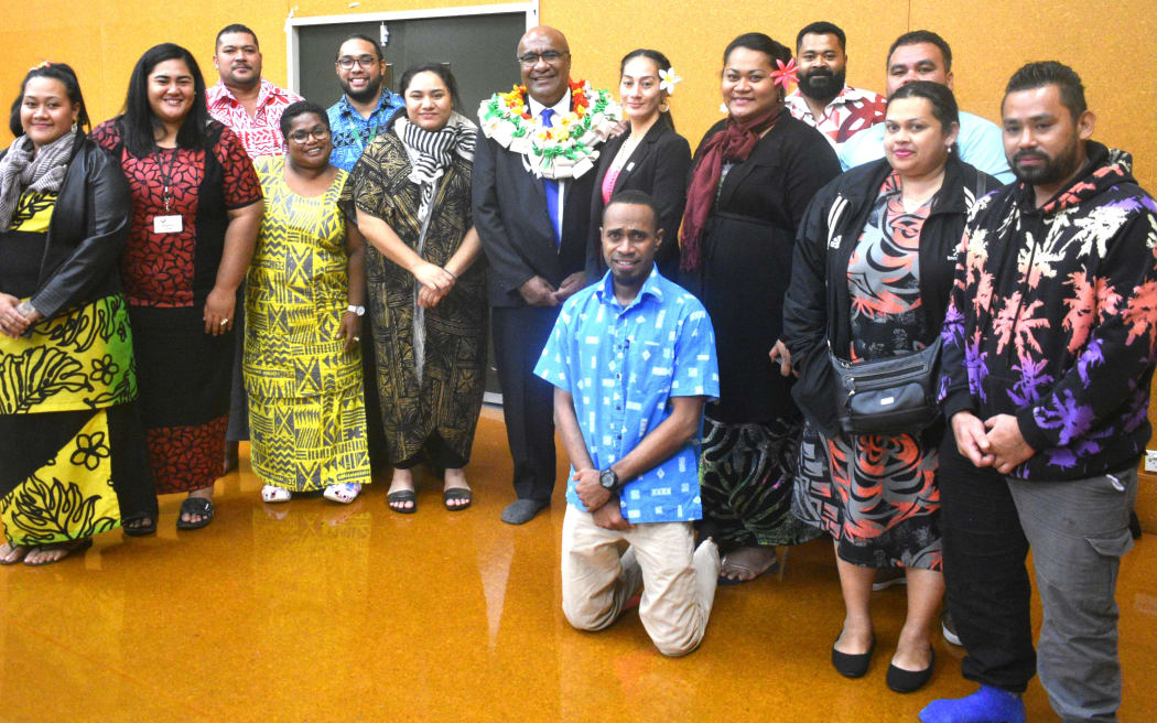 Students from the He Manawa Tītī Scholarship programme 2023.