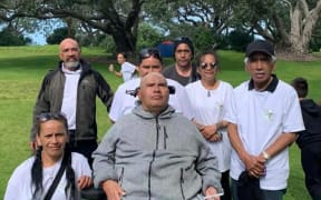 The Auckland man's home was significantly damaged in a fire on Saturday.