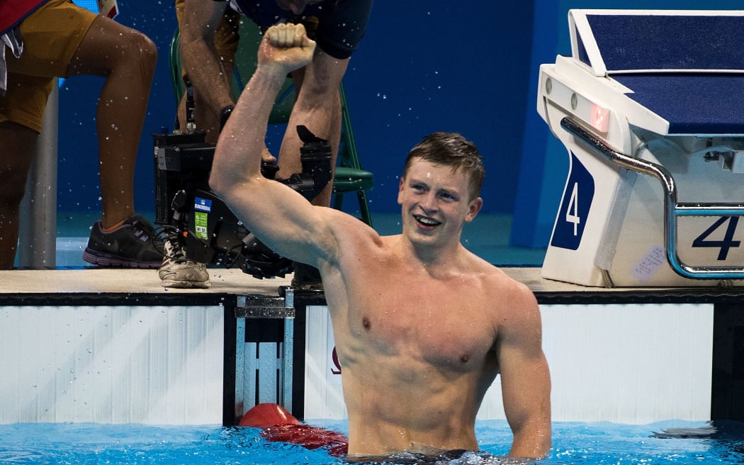 British swimmer Adam Peaty.