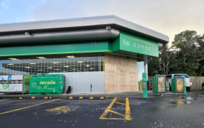 The BP service station on Chapel Road, Botany, was targeted by ram raiders on 14 June.