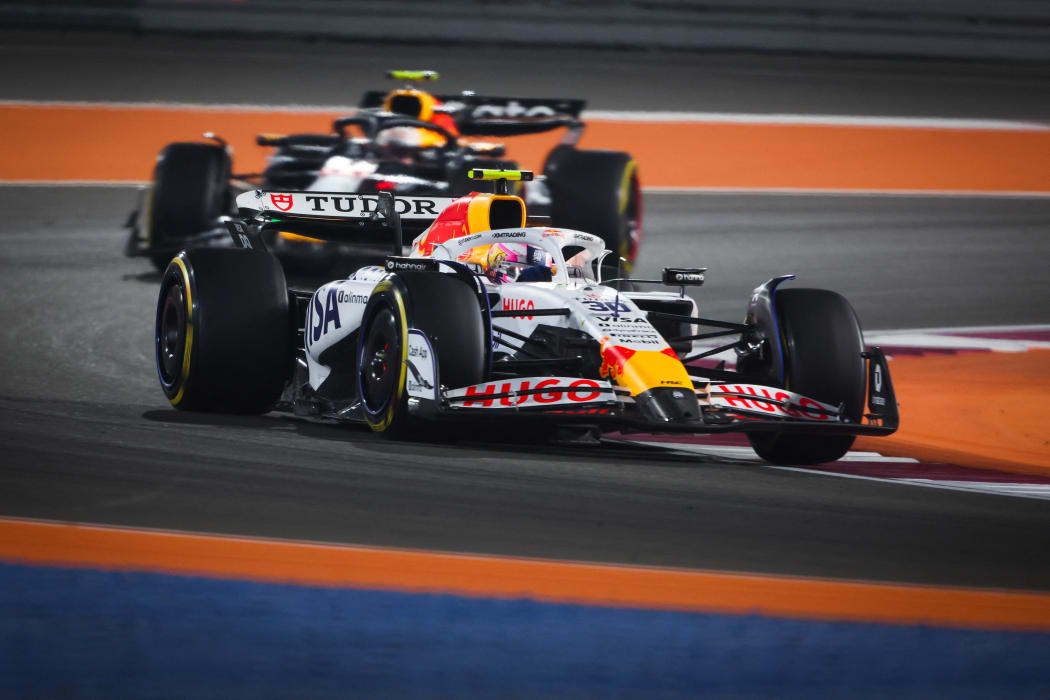 30 LAWSON Liam (nzl), Visa Cash App RB F1 Team VCARB02, action during the 2025 Formula 1 Qatar Grand Prix, 23th round of the 2025 FIA Formula One World Championship from November 28 to 30, 2025 on the Lusail International Circuit, in Lusail, Qatar - Photo Antonin Vincent / DPPI (Photo by Antonin Vincent / DPPI via AFP)