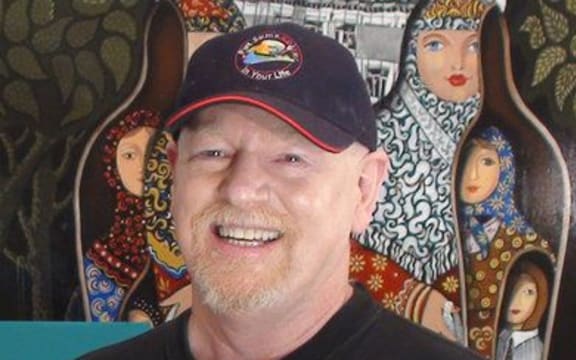 Artist and television presenter Graeme Stevenson.