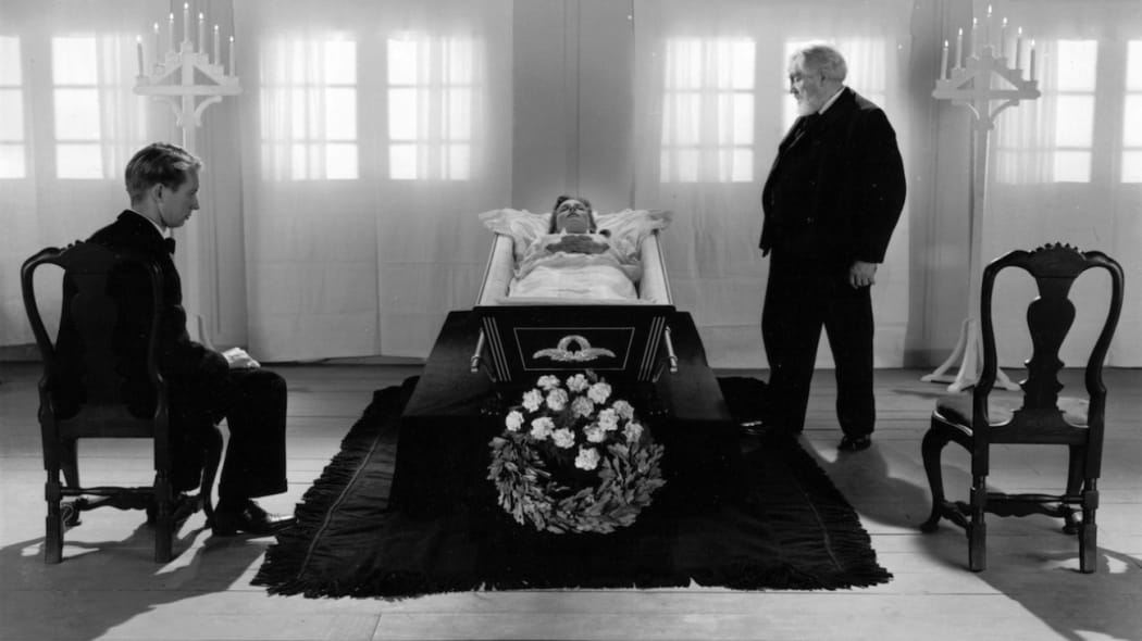A film still from the 1955 Carl Theodor Dreyer film Ordet.