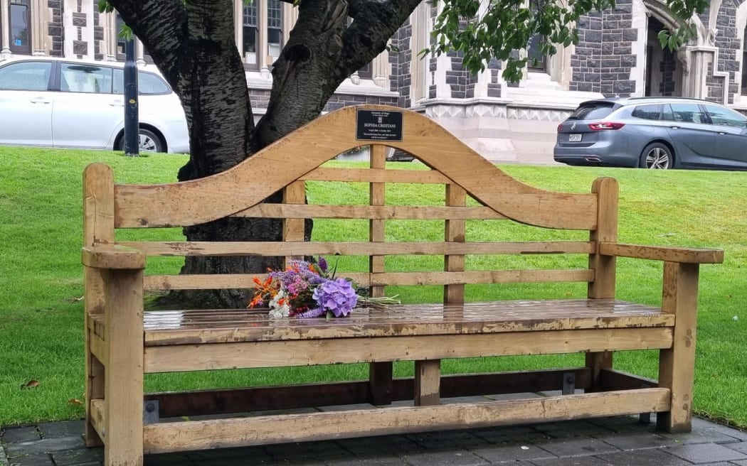 Seat dedicated to Sophia Crestani