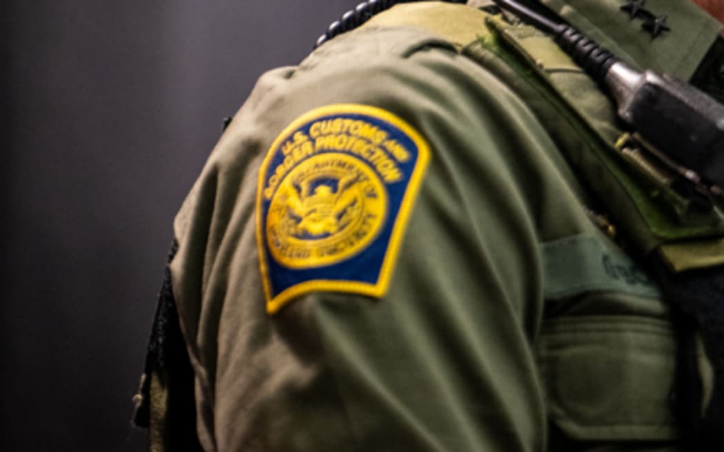 US Customs and Border Patrol badge.