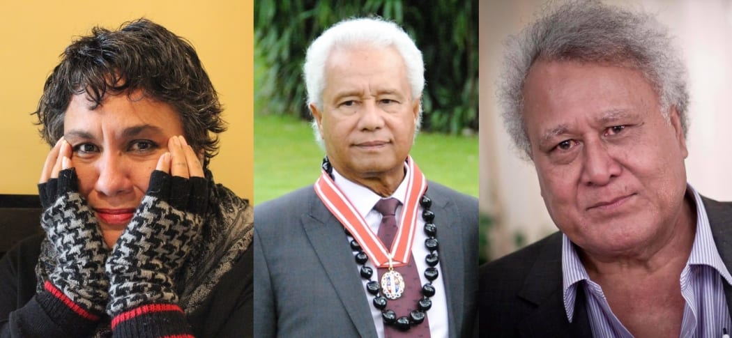 Sia Figiel, Albert Wendt, Savea Sano Malifa.