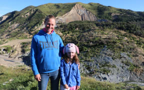 Rebekah Kelly and her daughter Victoria.