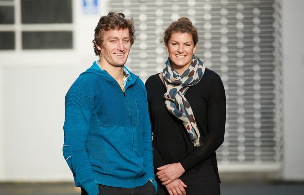 Jonathan Nabbs and Eve McFarlane