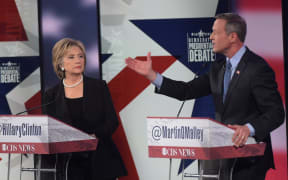 Hillary Clinton and Martin O'Malley