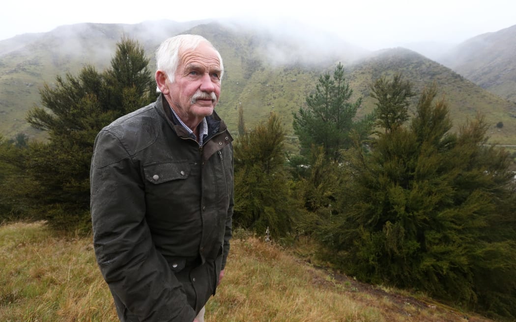 Former Marlborough District councillor Geoff Evans on his family property, Stronvar Station.