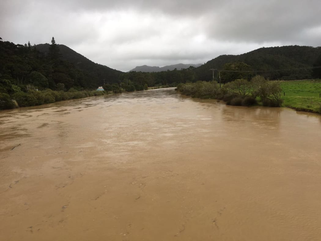 Flooding near Kaeo on 10 March 2017