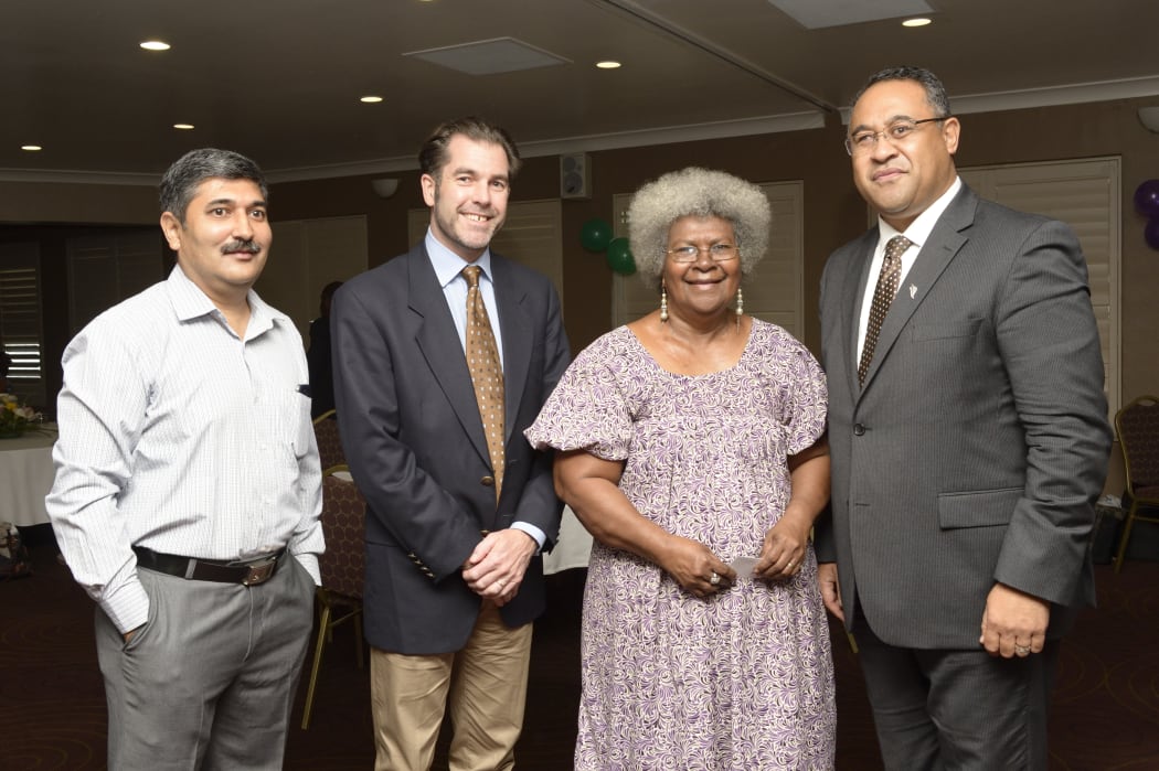 Manish Joshi, ChildFund PNG Country Director
Paul Brown, ChildFund New Zealand CEO
Ume Wainetti, Family and Sexual Violence Action Committee (FSVAC) National Program Coordinator 
Mr Tony Fautua - New Zealand High Commissioner for PNG