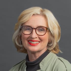 Irene Gardiner smiling