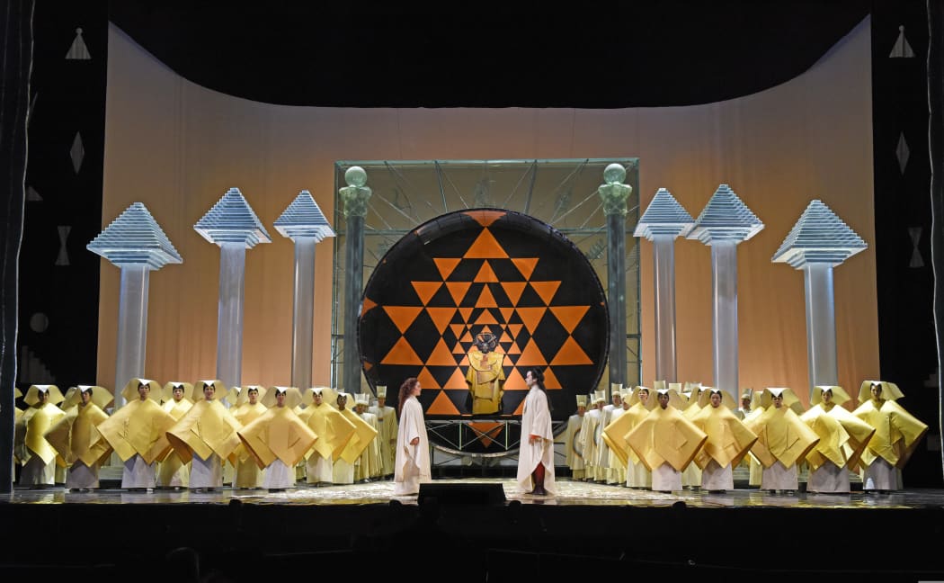 Final scene in The Magic Flute