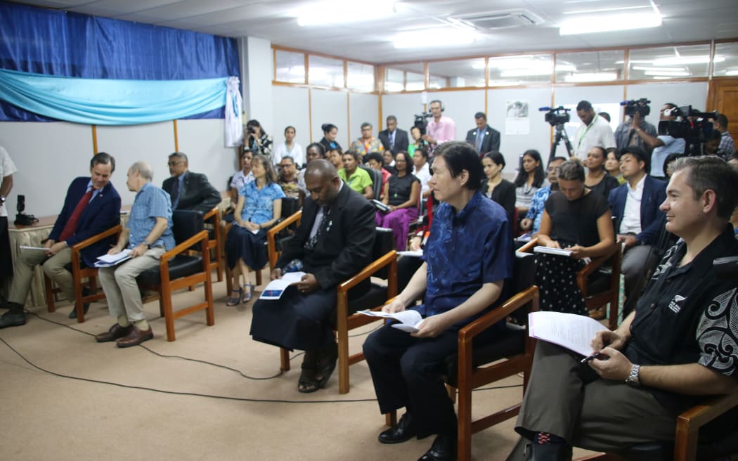 Health Care on Air Pacific launch in Fiji