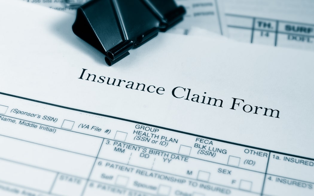 Insurance claim form.