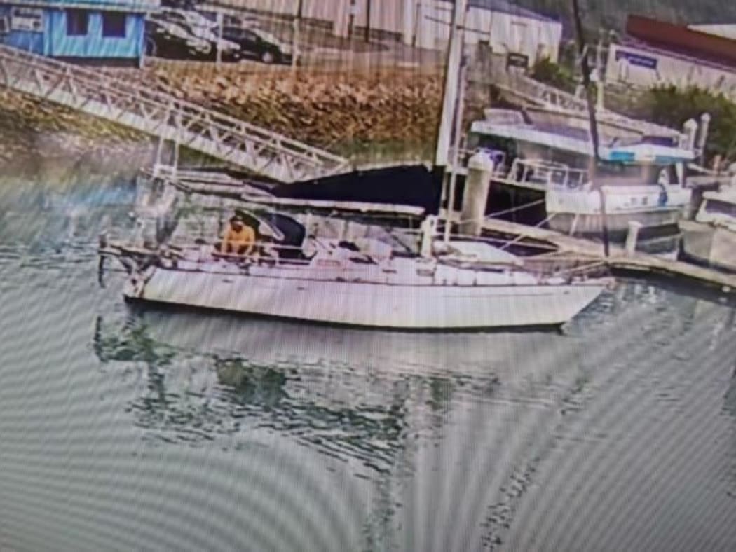 The missing yacht named Kwela that Tasman police are searching for in the Marlborough Sounds.