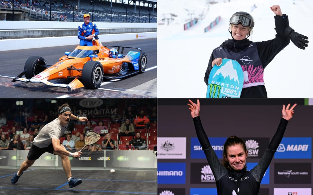 Scott Dixon, Zoi Sadowski-Synnott, Paul Coll and Niamh Fisher-Black represent New Zealand with significant amount of time spent overseas.