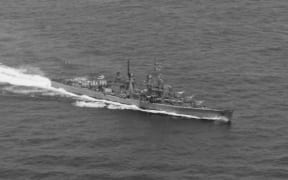 The USS Junea in 1942