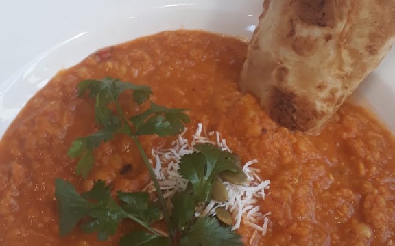 Pumpkin Tomato Dhal