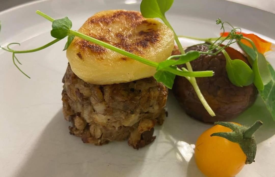 Haggis at Bracken Restaurant, Dunedin