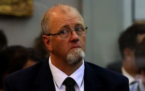 Mark Lundy at the High Court at Wellington.