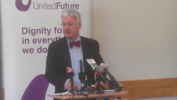 United Future leader Peter Dunne