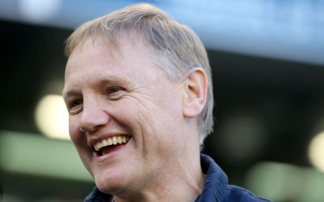 The Ireland rugby coach, New Zealander Joe Schmidt.