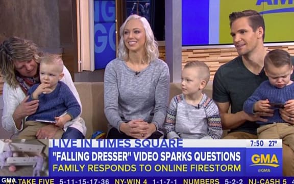 The Shoff family in another awkward interview about their viral video.
