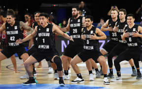 Tall Blacks will perform the haka and sing the national anthem in Maori only ahead of their match against Lebanon tonight.