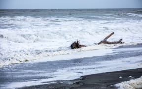 Hokitika beach, New Zealand