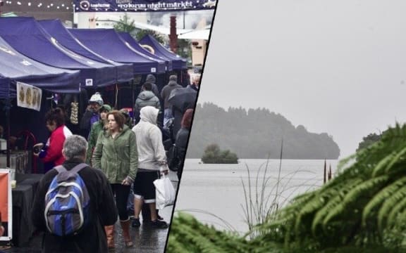 The Rotorua Night Market and how to pay for Lake Tarawera's new sewerage pipe will be highlighted in Annual Plan consultation. Composite photo / NZME