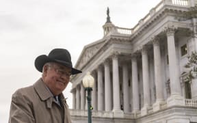 Kenneth Starr, personal lawyer to US President Donald Trump departs the US Capitol on 3 February, 2020 in Washington, DC.