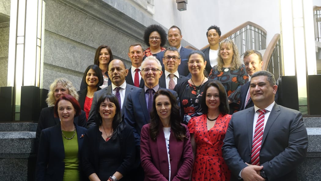 Jacinda Ardern and Labour's new MPs