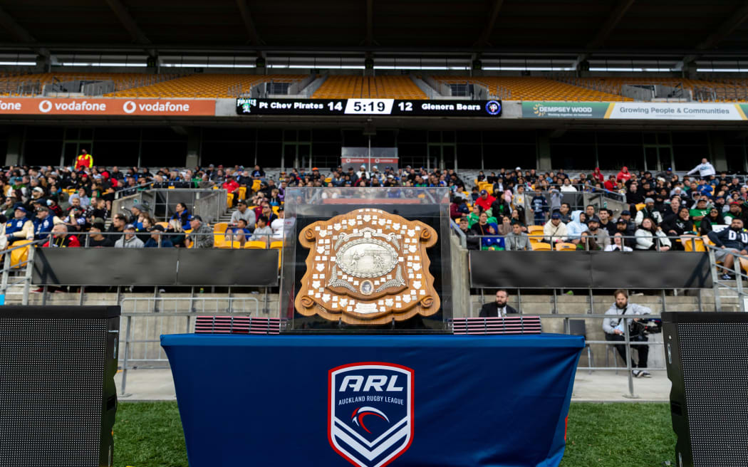 Glenora Bears v Pt Chevalier Pirates Fox Memorial Final rugby league match at Mt Smart Stadium, Auckland, 2022
