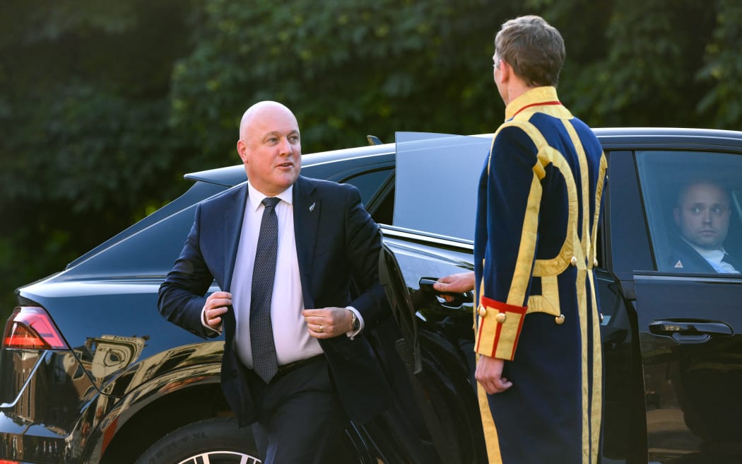 Christopher Luxon at NATO summit in The Hague