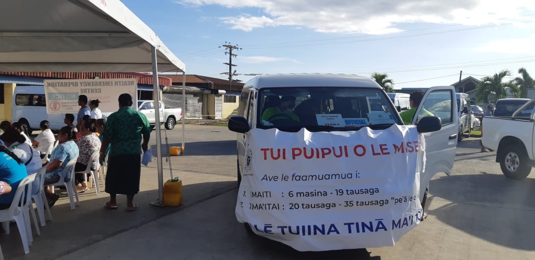 Mobile units have been going out every day taking vaccines to villages.