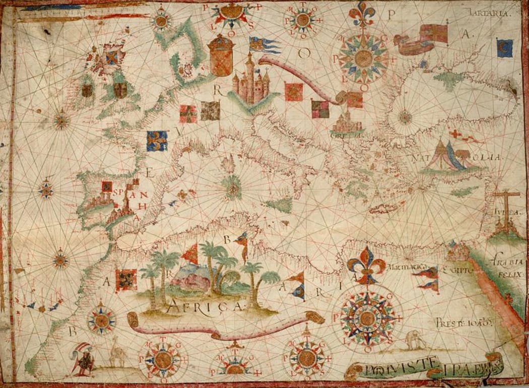 LUÍS TEIXEIRA, PORTOLAN CHART